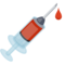 Syringe emoji on Facebook